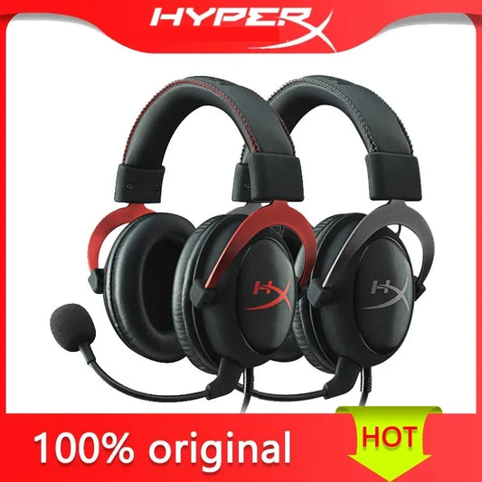 HyperX Cloud 3 III Gaming Headset with Hi-Fi 7.1 Surround Sound & Detachable Microphone - 100% Authentic with USB Sound Card