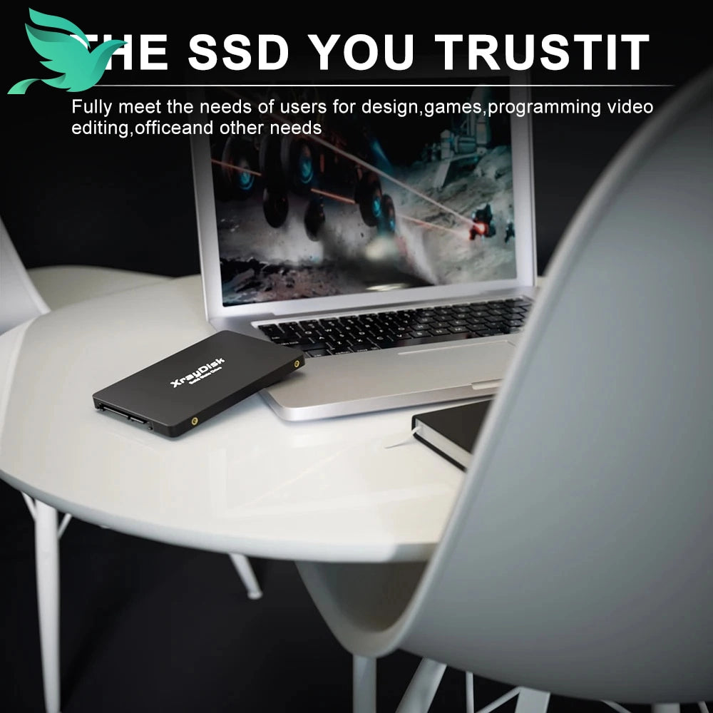 High-Speed Xraydisk SATA3 SSD - 1TB to 120GB Internal Drive for Laptop & Desktop