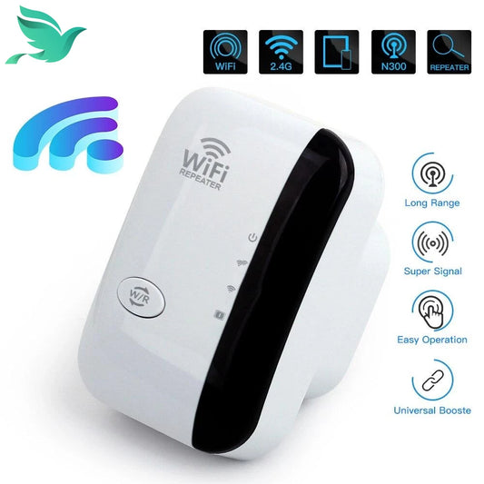 FENVI 300Mbps WiFi Repeater 2.4GHz Network Range Extender