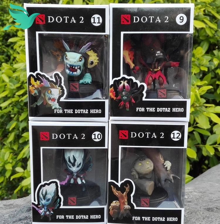 Dota 2 SLARK, TINY, Doom PVC Action Figures Set