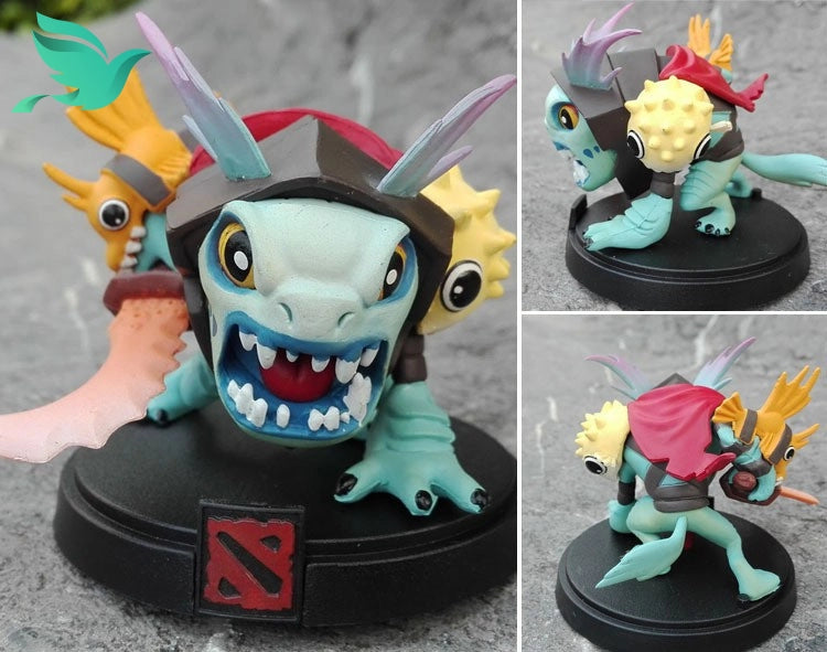 Dota 2 SLARK, TINY, Doom PVC Action Figures Set