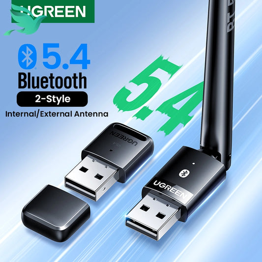 UGREEN USB Bluetooth 5.3/5.4 Dongle Adapter for PC