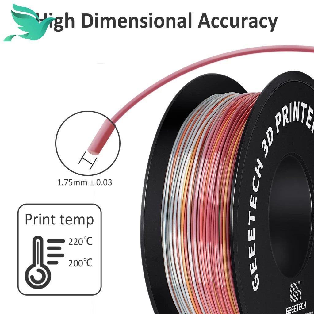 1.75mm PLA Filament - 1kg Spool - Strong & Adhesive - Multiple Colors - Easy Printing - Swiftwintek