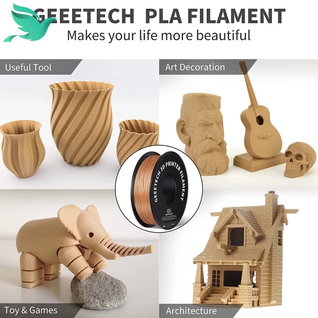 1.75mm PLA Filament - 1kg Spool - Strong & Adhesive - Multiple Colors - Easy Printing - Swiftwintek