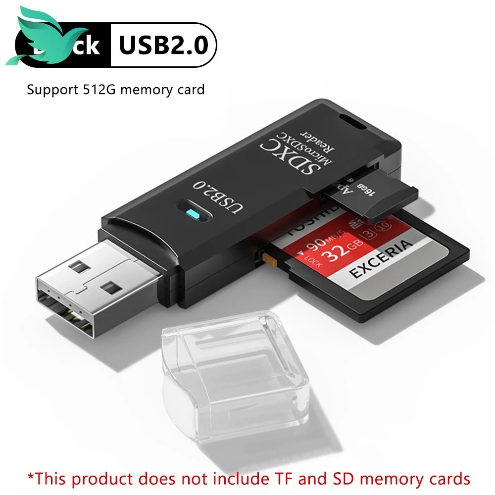 2 - in - 1 USB 3.0 Card Reader - Swiftwintek