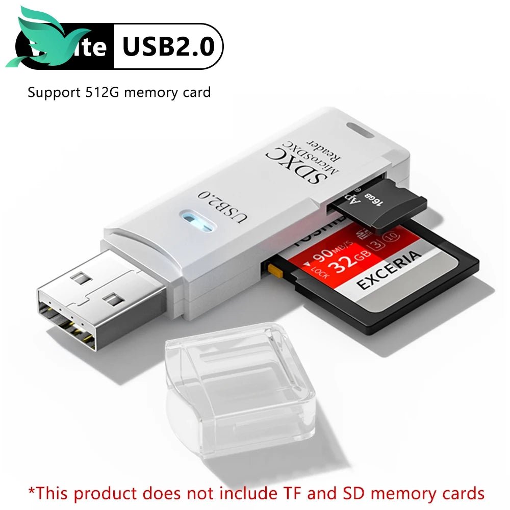 2 - in - 1 USB 3.0 Card Reader - Swiftwintek