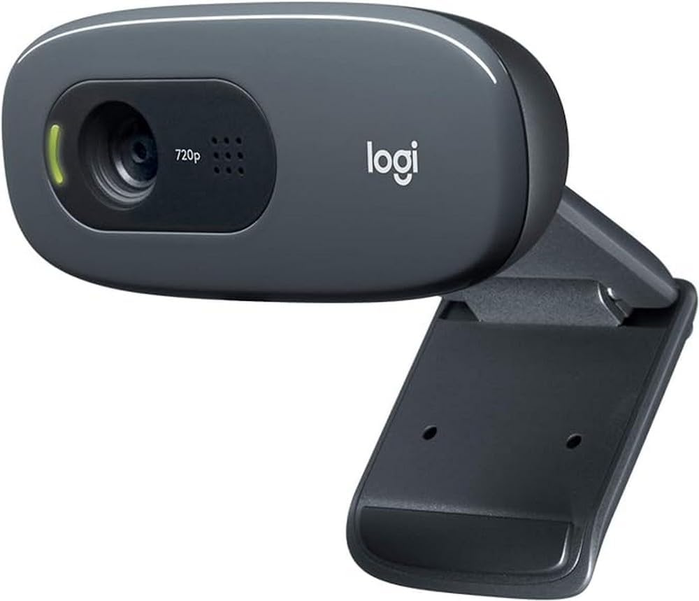 Logitech Brio 100 Full HD Webcam for Meetings and Streaming, Auto Light Balance, Built-in Microphone, Privacy Protection, USB-A, for Microsoft Teams, Google Meet, Zoom and more - Graphite