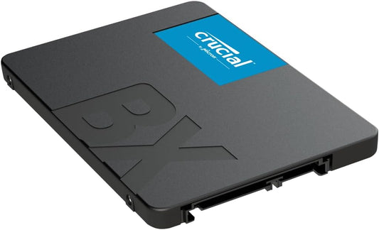 Crucial BX500 SATA SSD 1TB, 2.5" - Up to 540 MB/s, Compatible with Laptop and Desktop (PC) - 3D NAND, Dynamic Write Acceleration - CT1000BX500SSD101