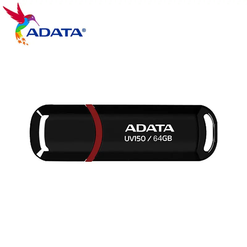 ADATA UV150 High-Speed USB 3.2 Flash Drive - 256GB, 128GB, 64GB, 32GB Portable Memory for Desktop and Laptop