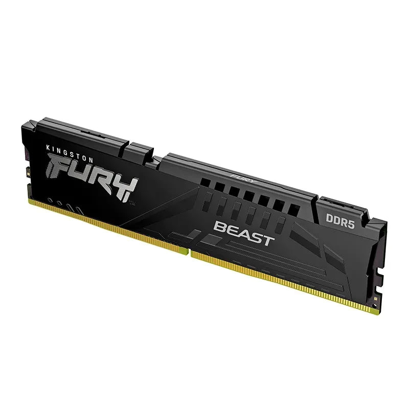 Kingston FURY Beast DDR5 Gaming RAM - High-Speed 5200MHz, 5600MHz, 6000MHz Options, 16GB & 32GB Capacity, 288-Pin DIMM