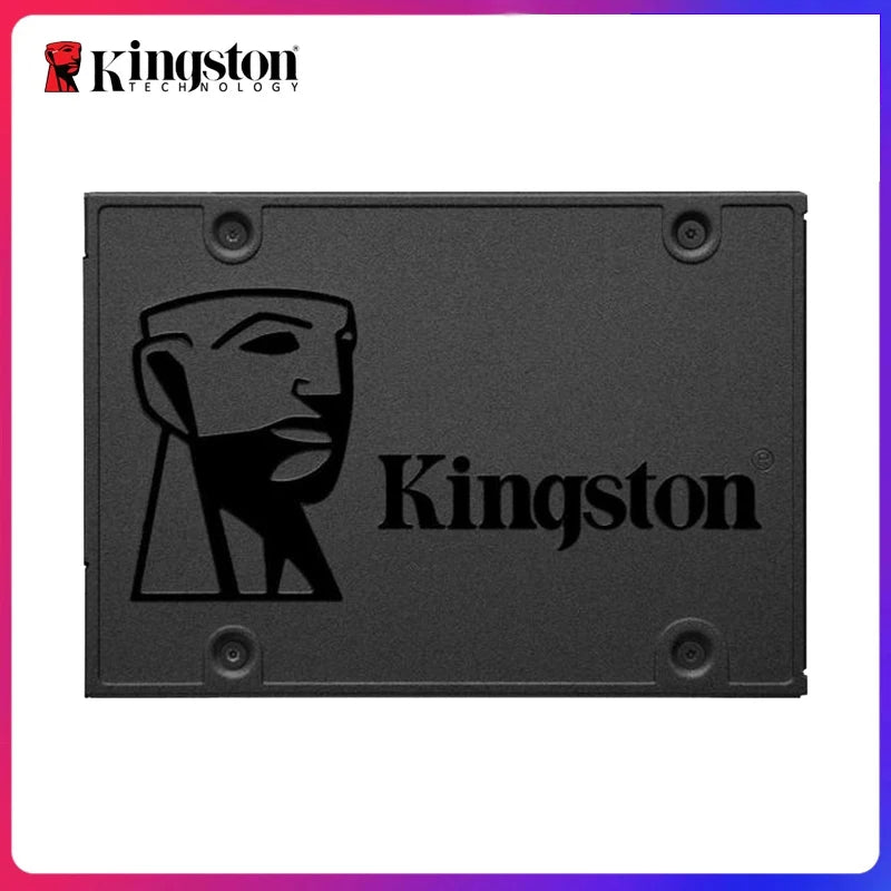 Kingston A400 SATA III SSD - High-Speed Internal Solid State Drive (120GB, 240GB, 480GB, 500GB, 960GB, 1TB) for Desktops and Notebooks