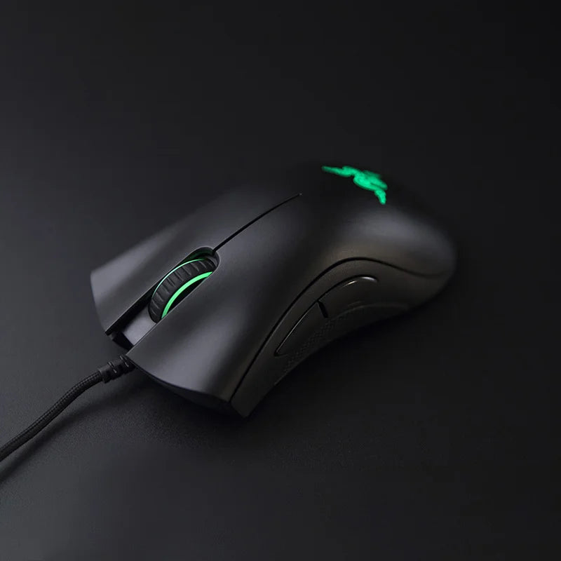 Razer BlackWidow Green Backlit Mechanical Keyboard and DeathAdder Essential Gaming Mouse Combo