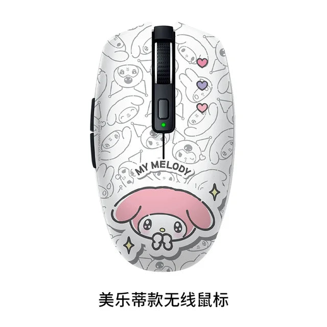 Razer Sanrio Limited Edition Dual-mode Wireless Office and Gaming Mouse featuring Cinnamoroll, Kuromi, and My Melody