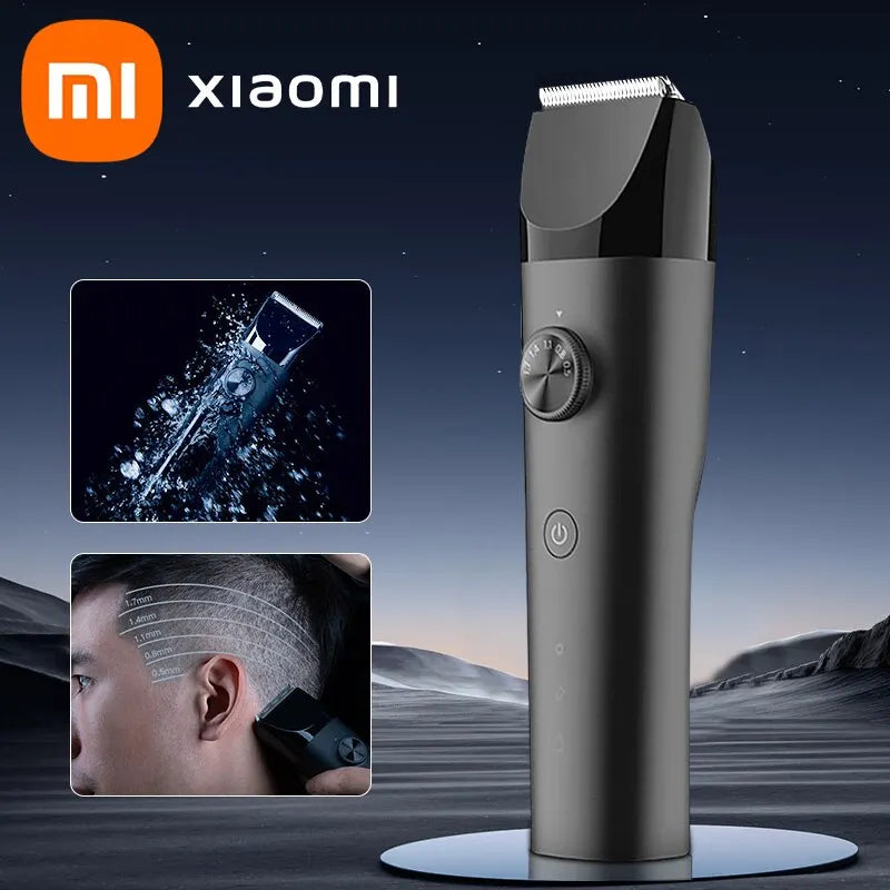 XIAOMI MIJIA Hair Trimmer – IPX7 Waterproof, Cordless Men’s Hair Clipper, Professional Electric Barber Trimmer