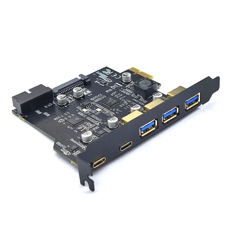 PCIe X4 To USB 3.2 Gen2 Card