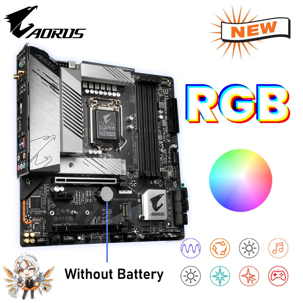 Gigabyte B560M AORUS PRO AX Motherboard