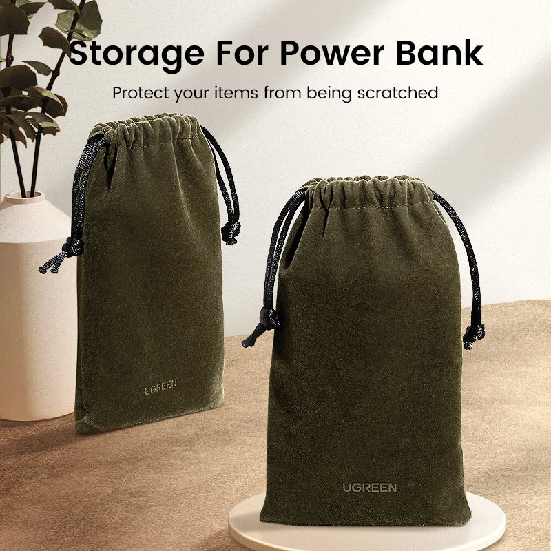 UGREEN Power Bank Case Phone Pouch USB Storage Bag