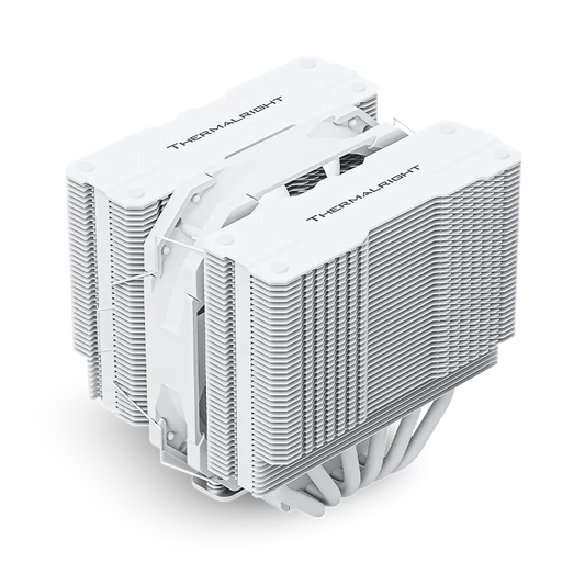 Thermalright PA120 MINI WHITE CPU Cooler – 6 Heat Pipe, Twin-Tower Radiator, Intel & AMD Compatible