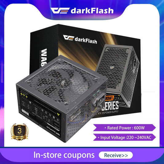 Darkflash WA600 Max 600W Power Supply PSU