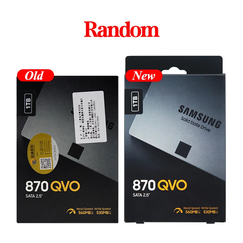 Samsung 870 QVO 2TB SATA SSD - 2.5-Inch Storage Solution