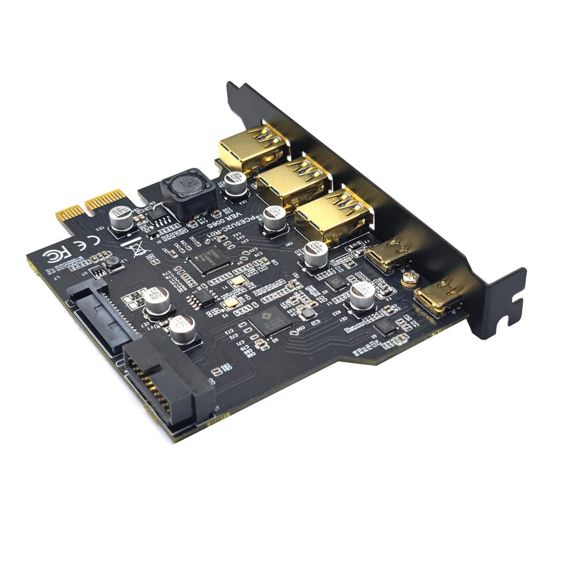 PCIe X4 To USB 3.2 Gen2 Card