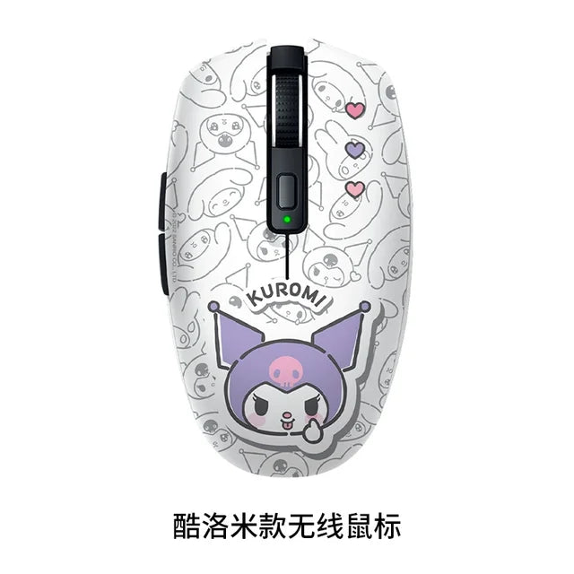 Razer Sanrio Limited Edition Dual-mode Wireless Office and Gaming Mouse featuring Cinnamoroll, Kuromi, and My Melody