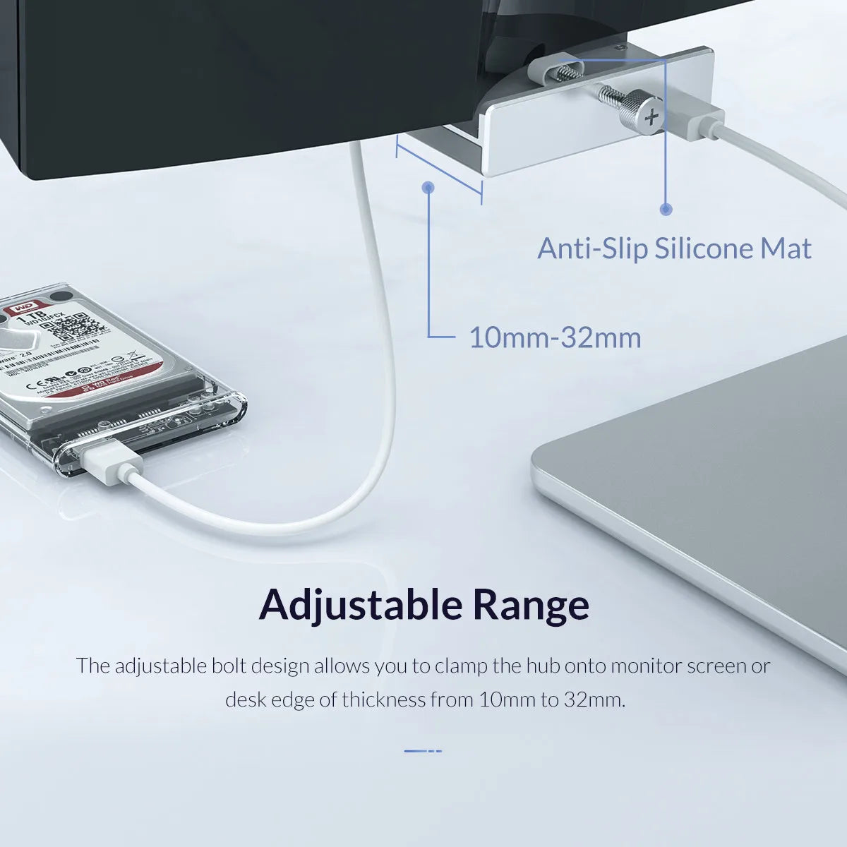 ORICO MH4PU 4 USB 3.0 Hub Power Supply