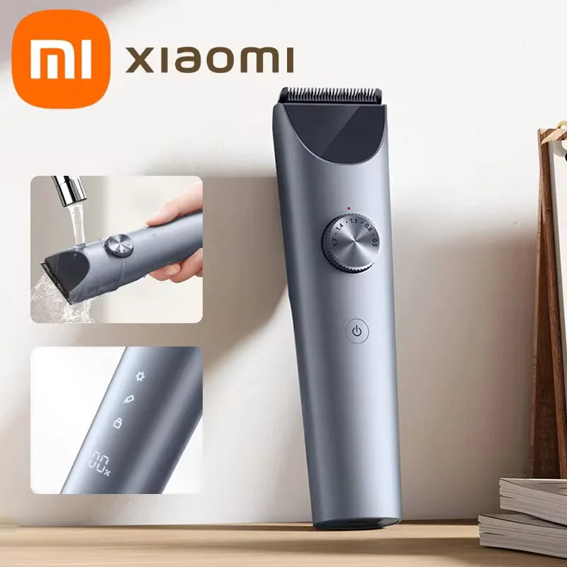 XIAOMI MIJIA Hair Trimmer – IPX7 Waterproof, Cordless Men’s Hair Clipper, Professional Electric Barber Trimmer