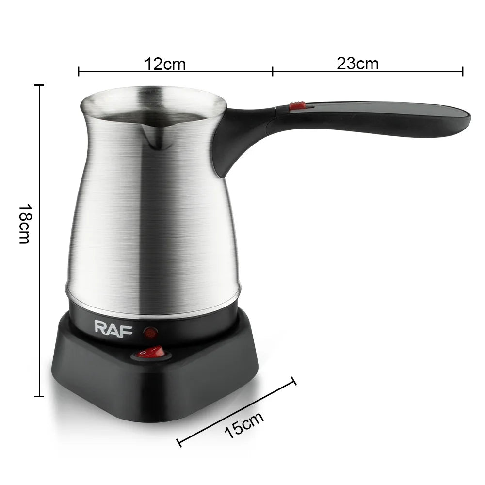 500ML 220V Electric Turkish Coffee Makers Portable Mini Moka Espresso Kettle Machine Separated Italian Tea Maker Hot Water Pot