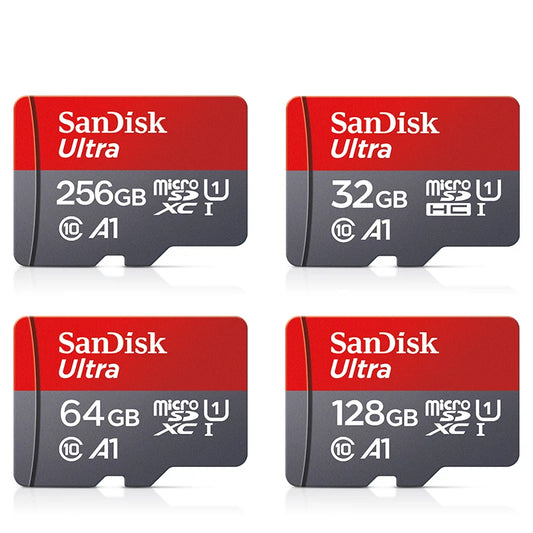 A1 Class 10 Ultra Micro SD Card - Available in 32GB, 64GB, 128GB, 256GB, and 512GB for Phones and Devices